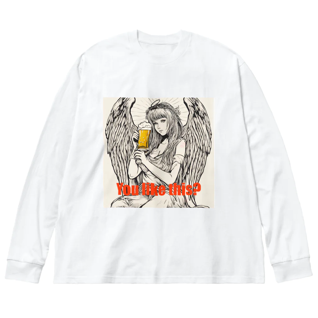 パイルドライバーのAngel beer Big Long Sleeve T-Shirt