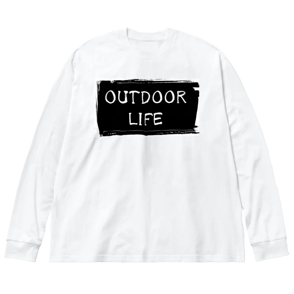 YF_familleのOUTDOOR LIFE Big Long Sleeve T-Shirt