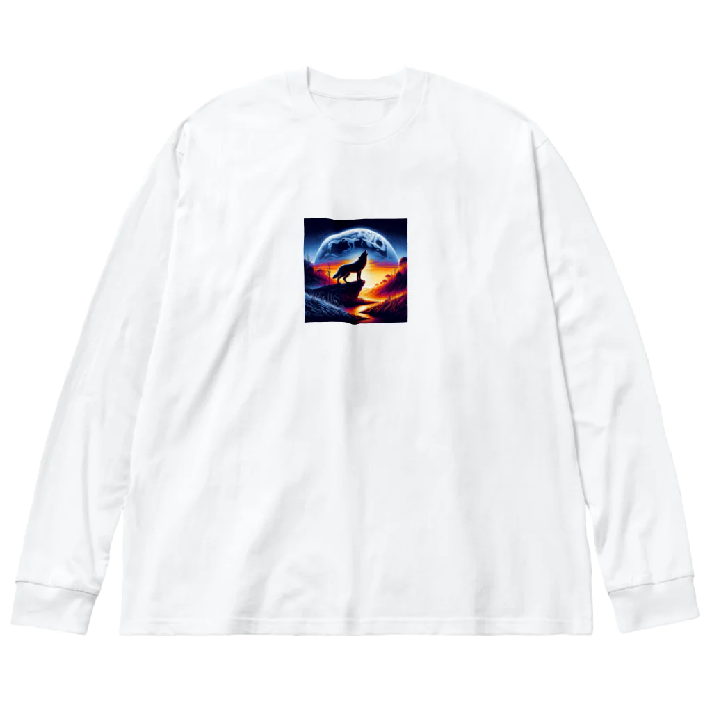 DesignDreamerの荒野の影 Big Long Sleeve T-Shirt