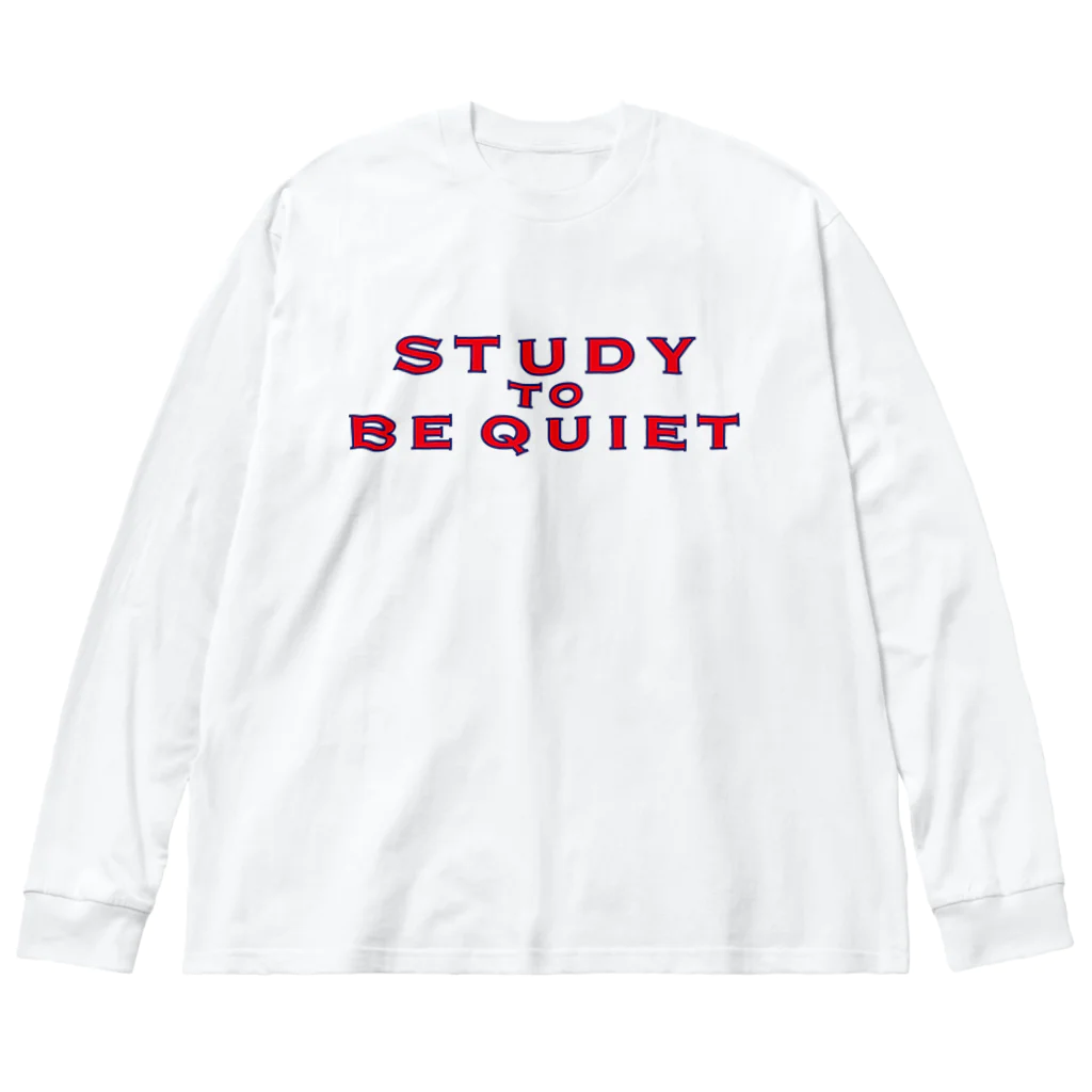 渓流釣り倶楽部のSTUDY TO BE QUIET  ビッグシルエットロングスリーブTシャツ