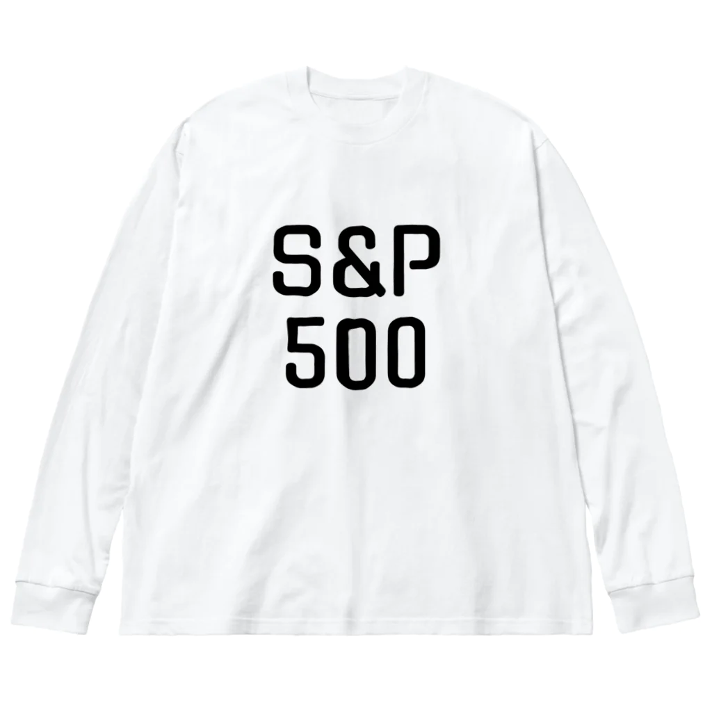 トリブン100円宣言！の投資家しか分からない - シリーズ1 / S&P500 Big Long Sleeve T-Shirt