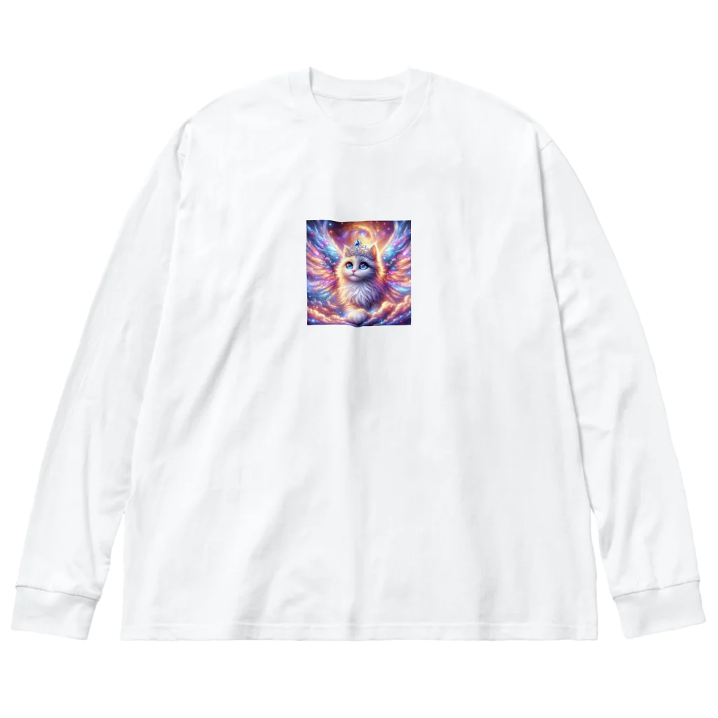 うしおクローバーの銀河姫猫伝説Ｓ Big Long Sleeve T-Shirt