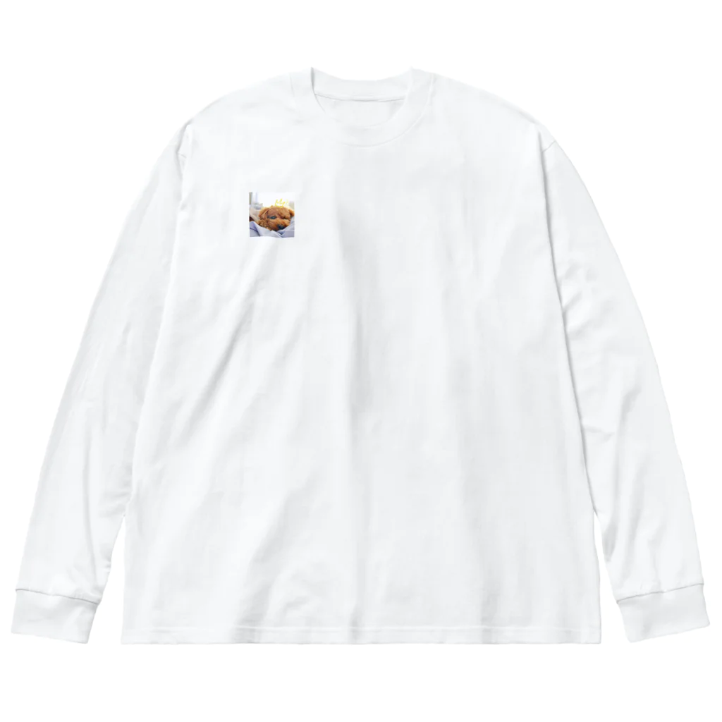 camper's dogの可愛いの天才　ちゃたまる　 ビッグシルエットロングスリーブTシャツ