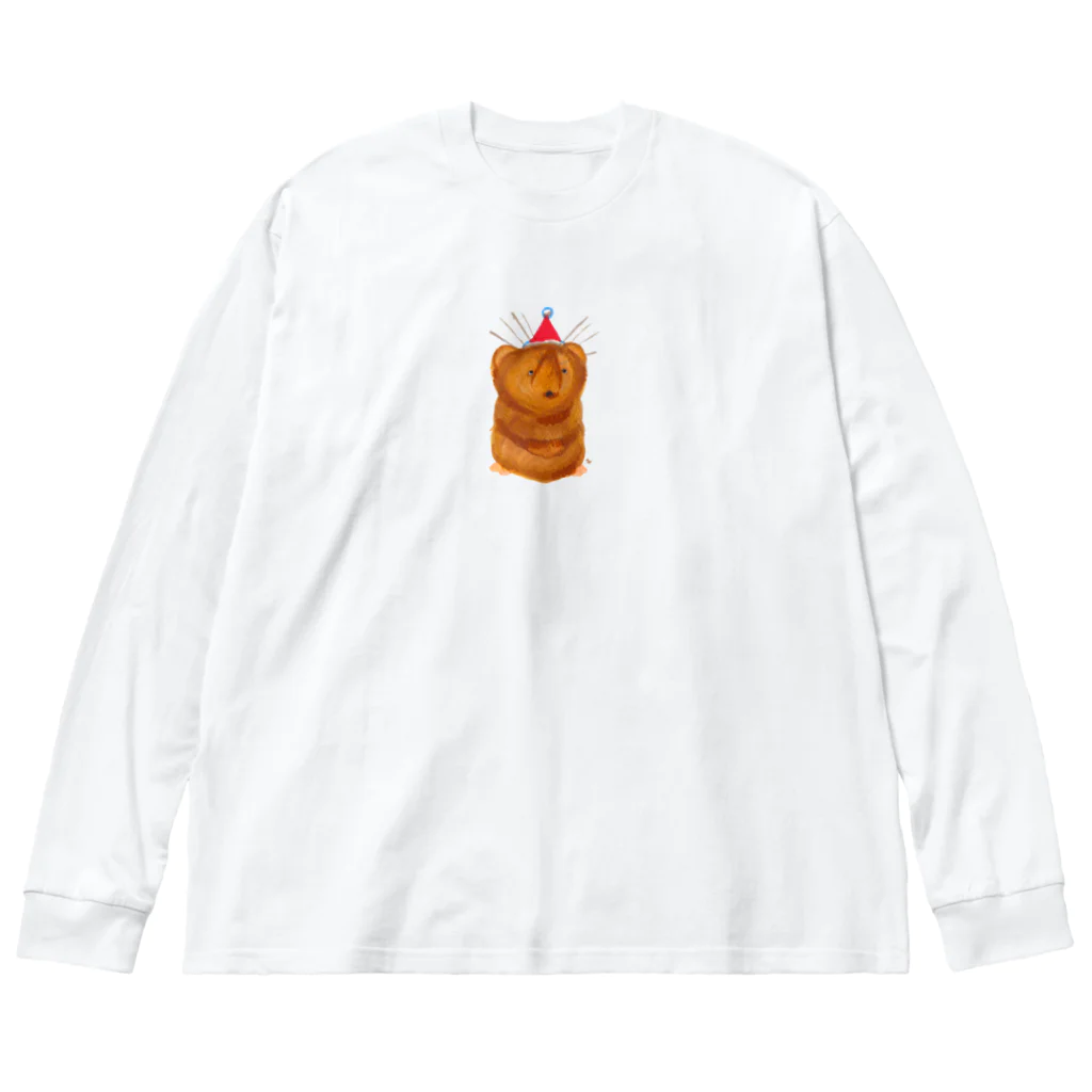 segasworksのトガリネズミとトンガリ帽子（サンタ帽） Big Long Sleeve T-Shirt