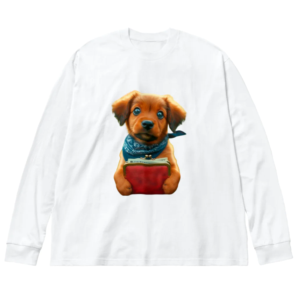 Gu--mimiの*Gu~mimi*支払い🐶わんこ ビッグシルエットロングスリーブTシャツ