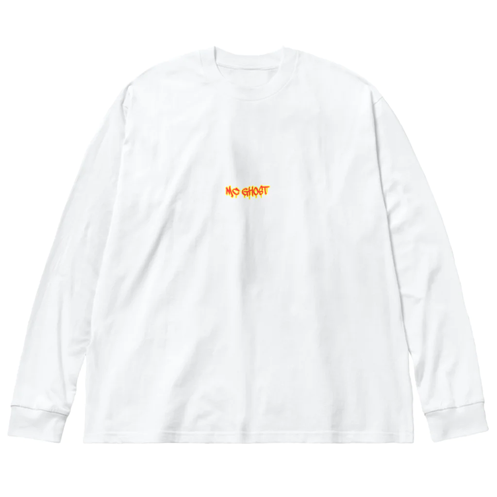 yokohama ghost(ホラー商品を販売中！)のMC GHOST ・ロゴオリジナルグッズ Big Long Sleeve T-Shirt