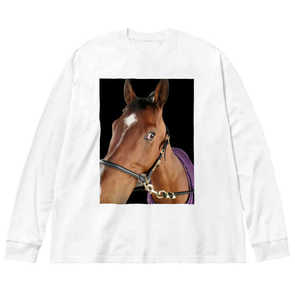 Macrovista マクロビスタの子猫サクラ Big Long Sleeve T-Shirt