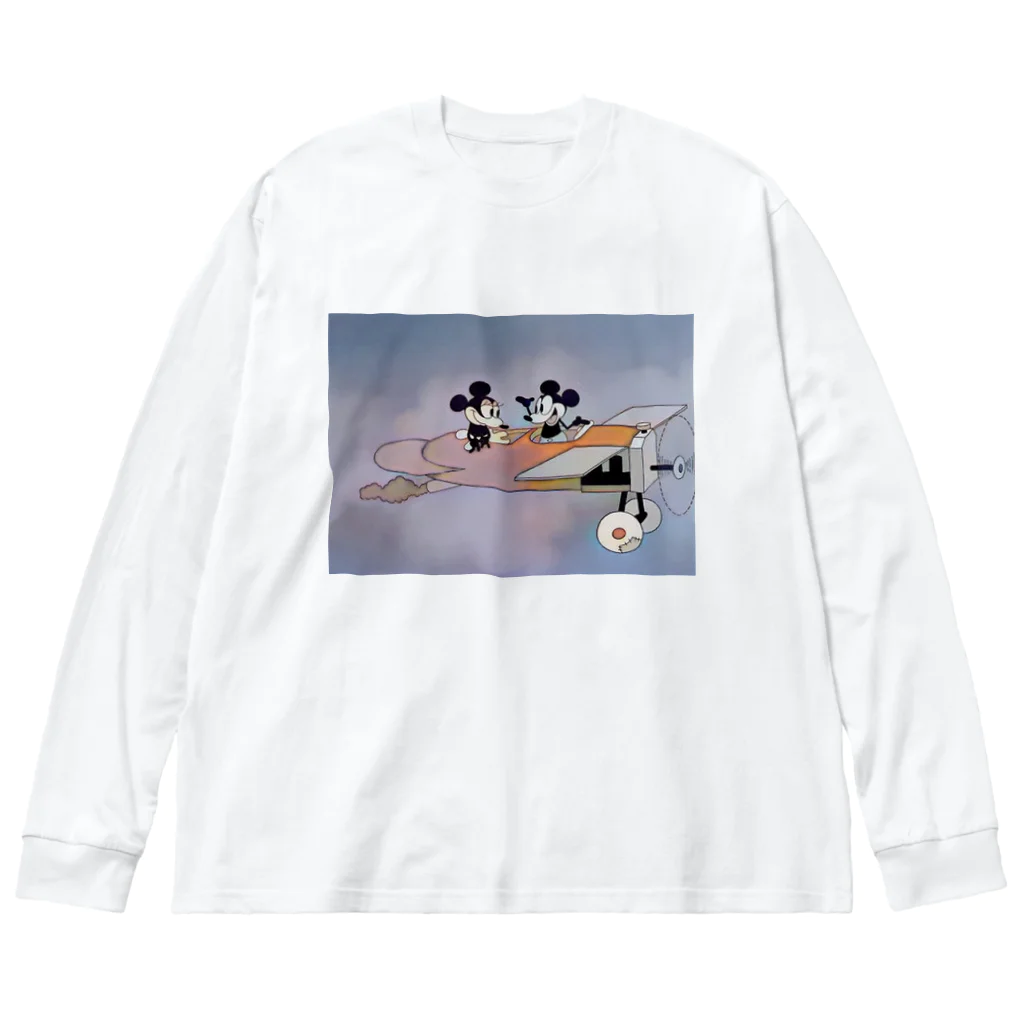 CHIKUSHOのプレーン・クレイジー　シャツ Big Long Sleeve T-Shirt