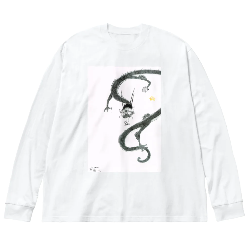 ＳＯＤｆａｃｔｏｒｙの雨龍落銭図 Big Long Sleeve T-Shirt