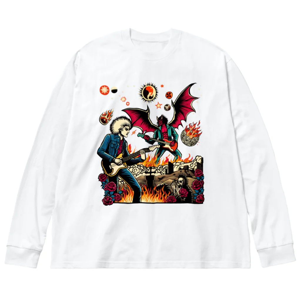 UNchan(あんちゃん)    ★unlimited★の悪魔とランデブー Big Long Sleeve T-Shirt