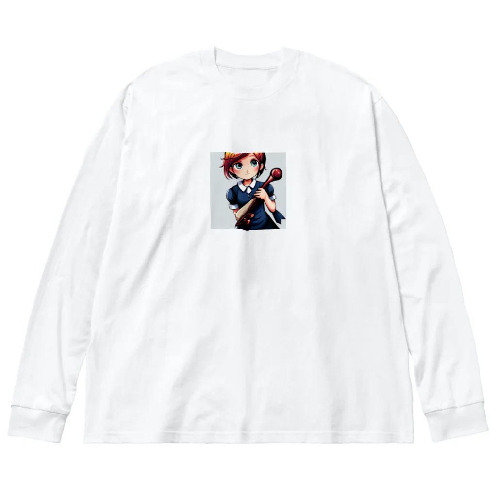 ほっこり絵音舎のオケ部入団希望の リンちゃん Big Long Sleeve T-Shirt