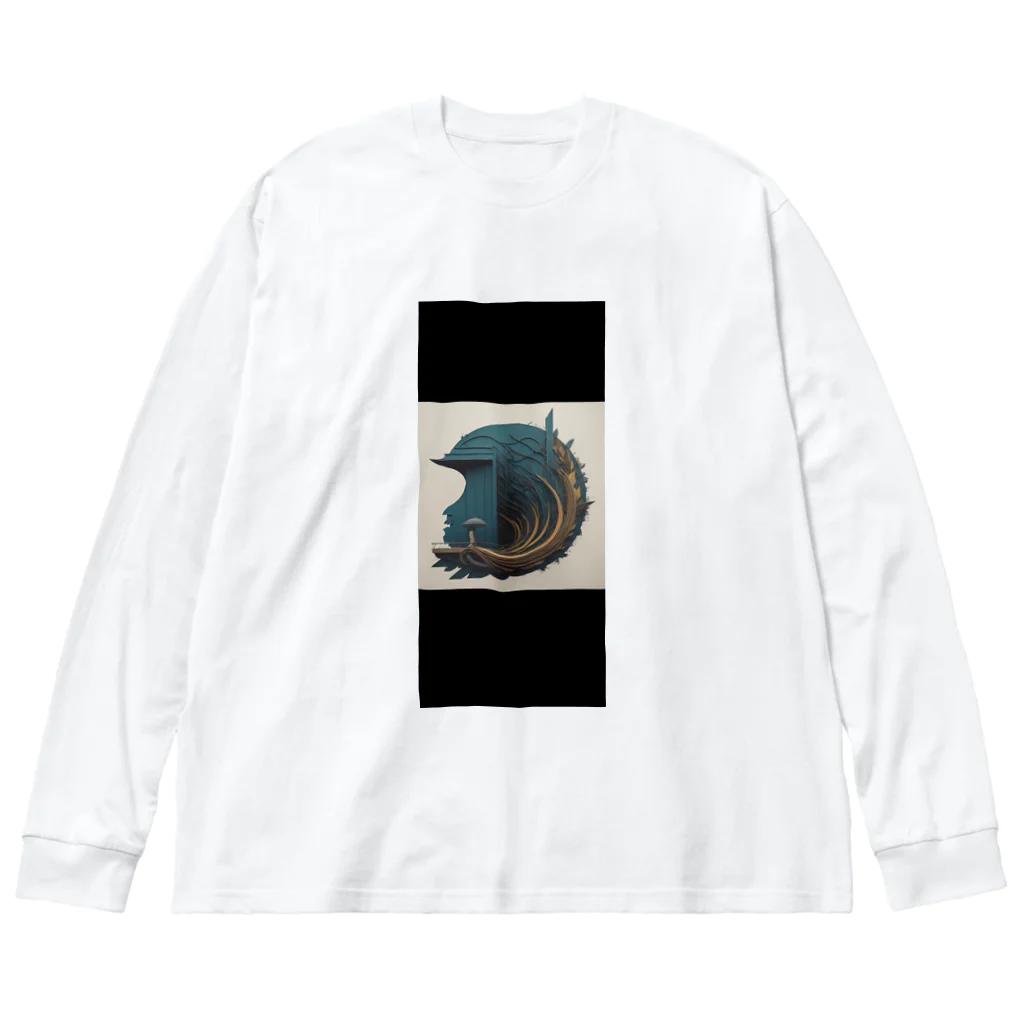 J-BRAVEの空想と妄想 Big Long Sleeve T-Shirt