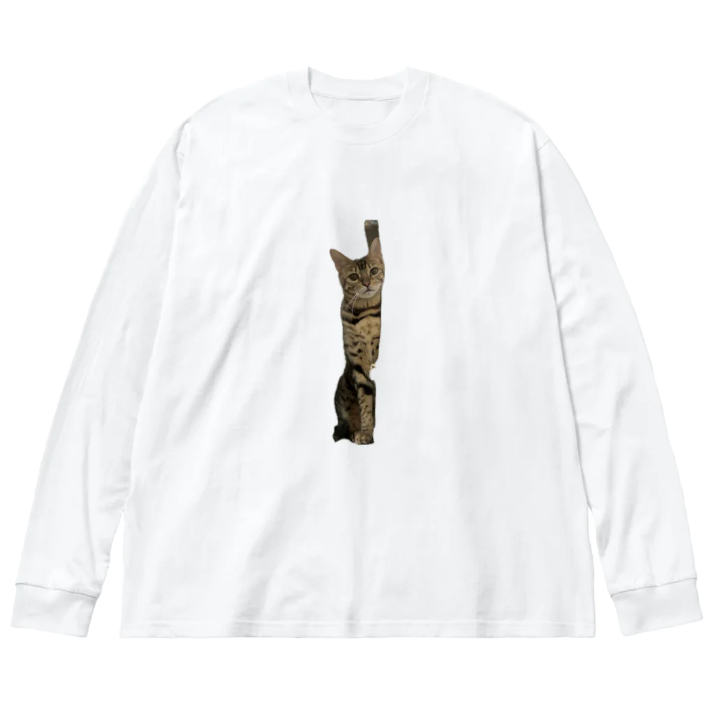 KYONDAのさみしがりごにゃん Big Long Sleeve T-Shirt