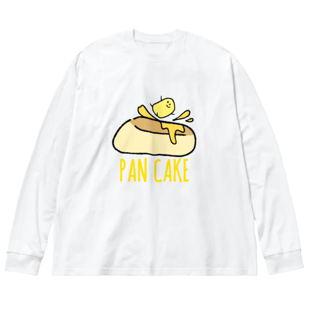 チョコミントの波乗りバター Big Long Sleeve T-Shirt