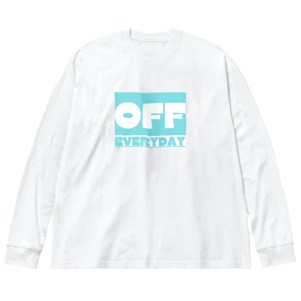 everyday offのEVERYDAY OFF Big Long Sleeve T-Shirt