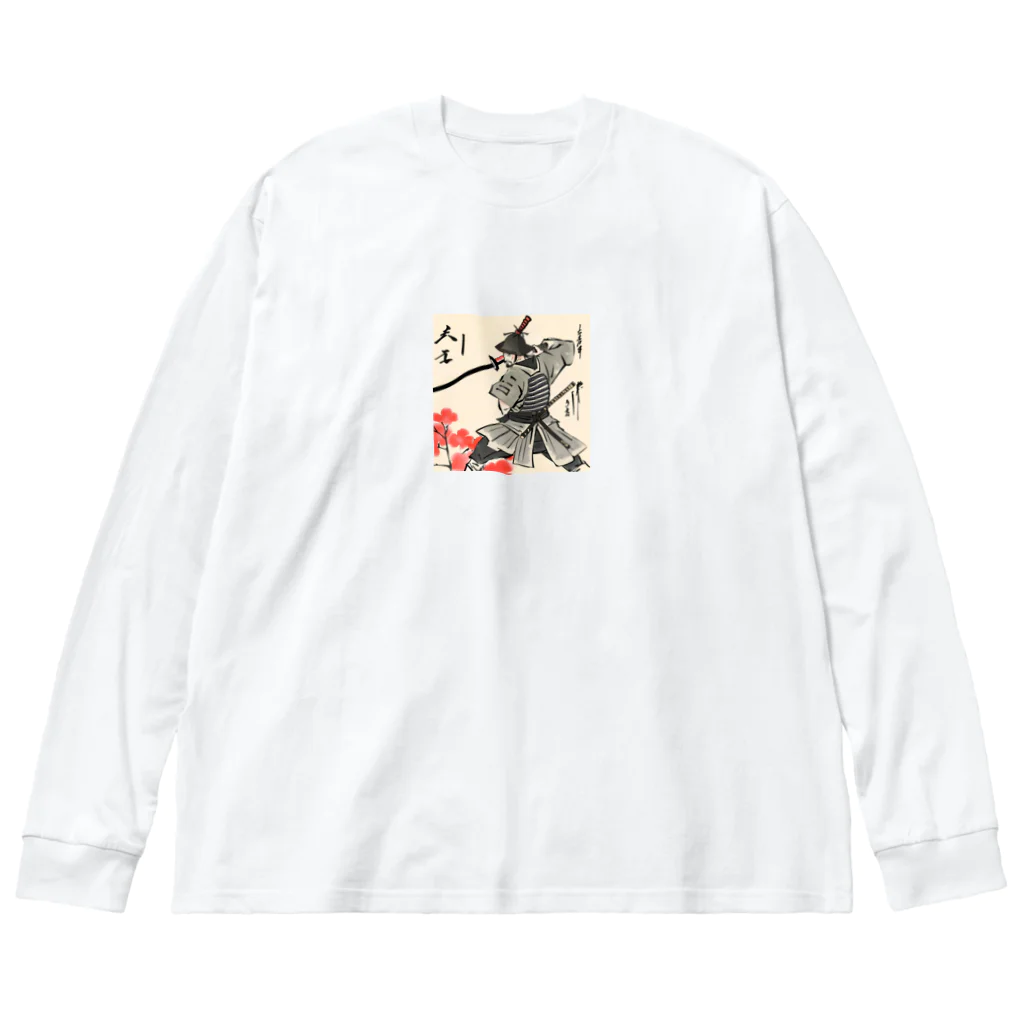 BUSHIDOUのosamuraisan Big Long Sleeve T-Shirt