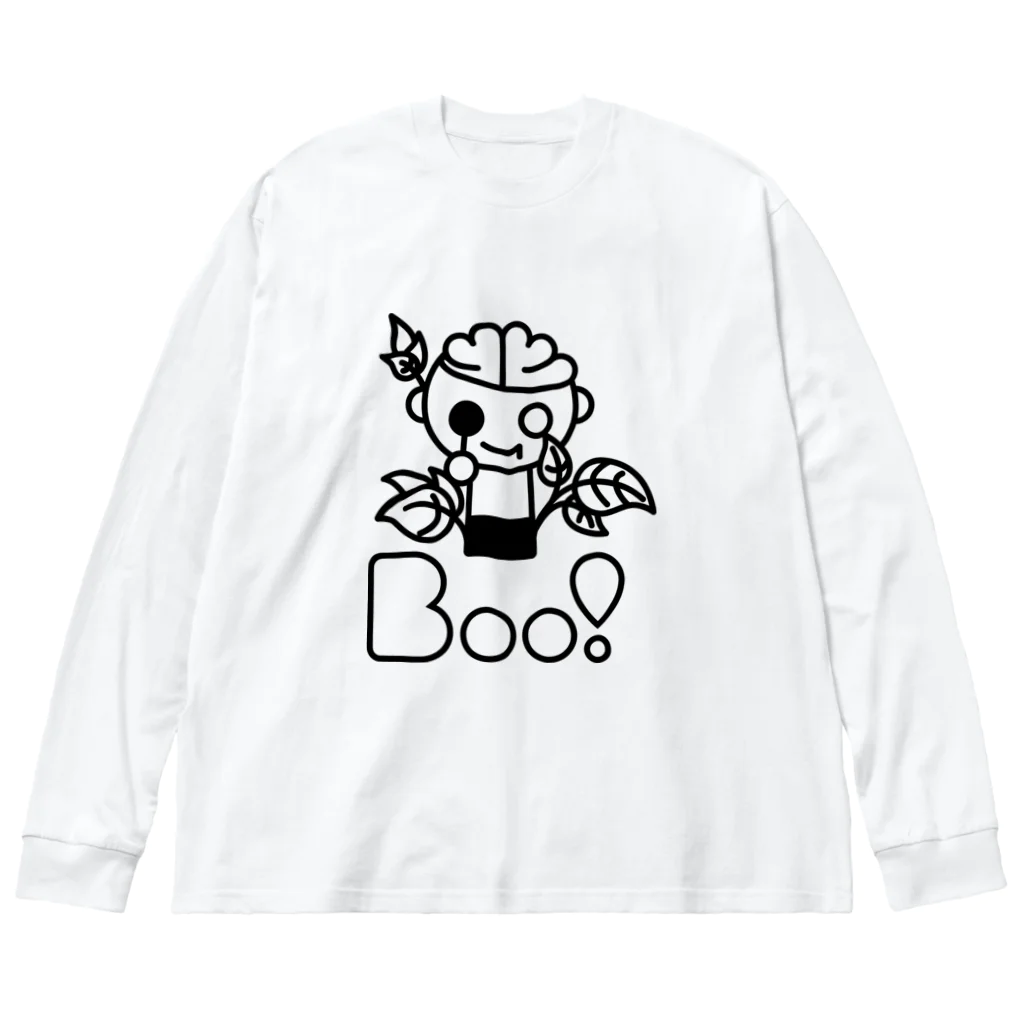 Boo!のBoo!(ゾンビ) ビッグシルエットロングスリーブTシャツ