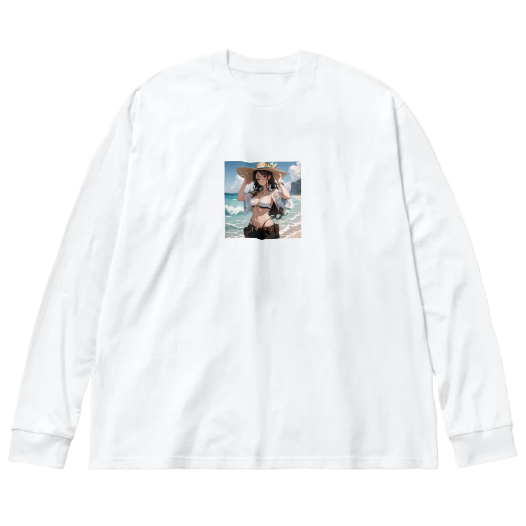 中原ひろふみの笠松怜衣 Big Long Sleeve T-Shirt