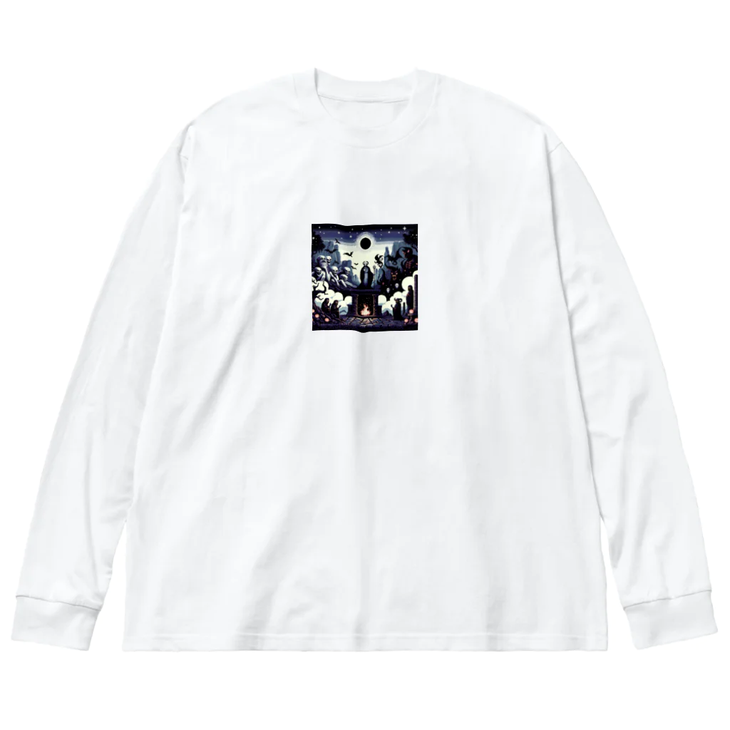 PiXΣLのchaotic meeting / type.1 Big Long Sleeve T-Shirt