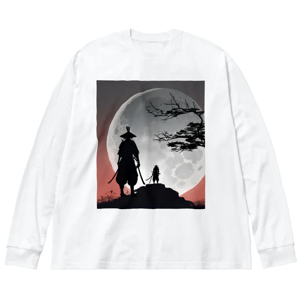 JAPANSTANDのSAMURAI ～対～ Big Long Sleeve T-Shirt