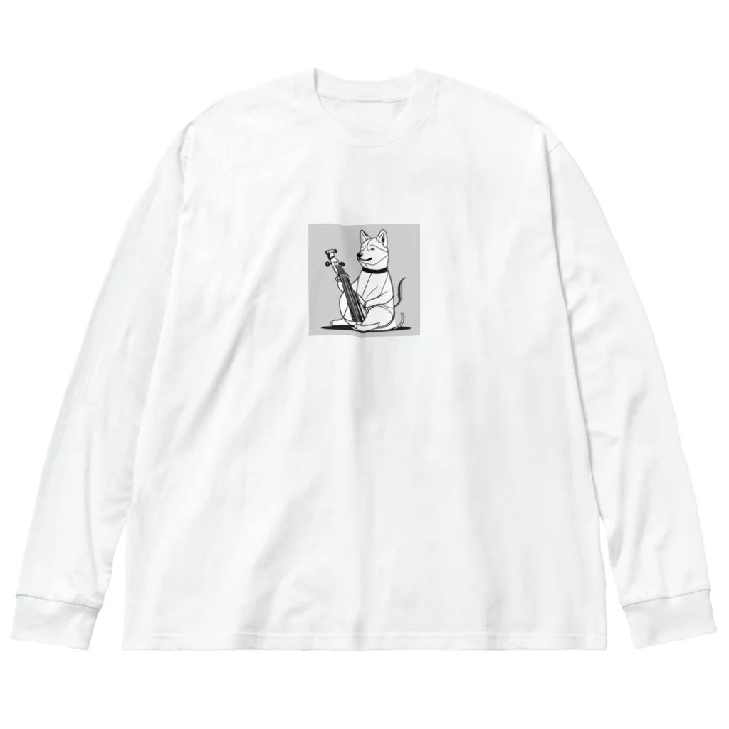 柴犬屋のウチんとこの柴、琴はじめてん Big Long Sleeve T-Shirt