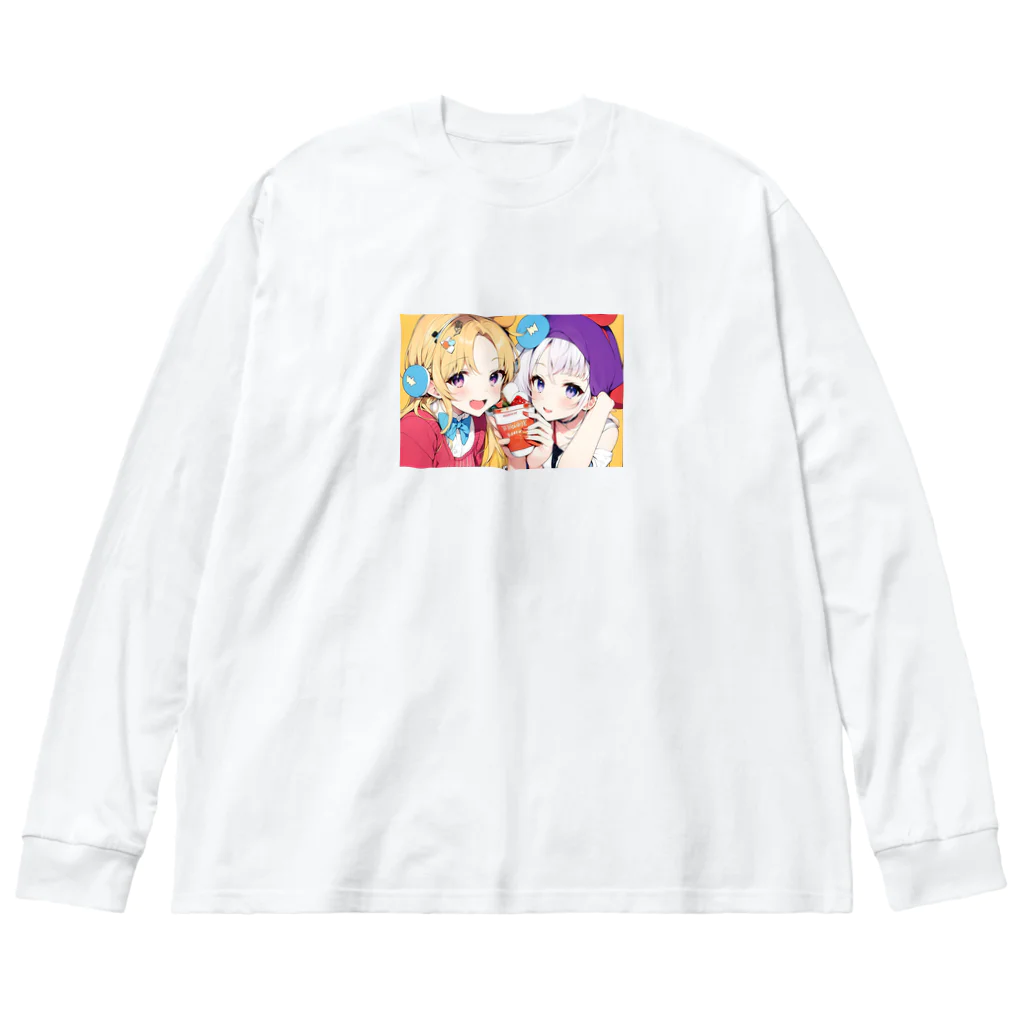 gulbisのお友達 Big Long Sleeve T-Shirt