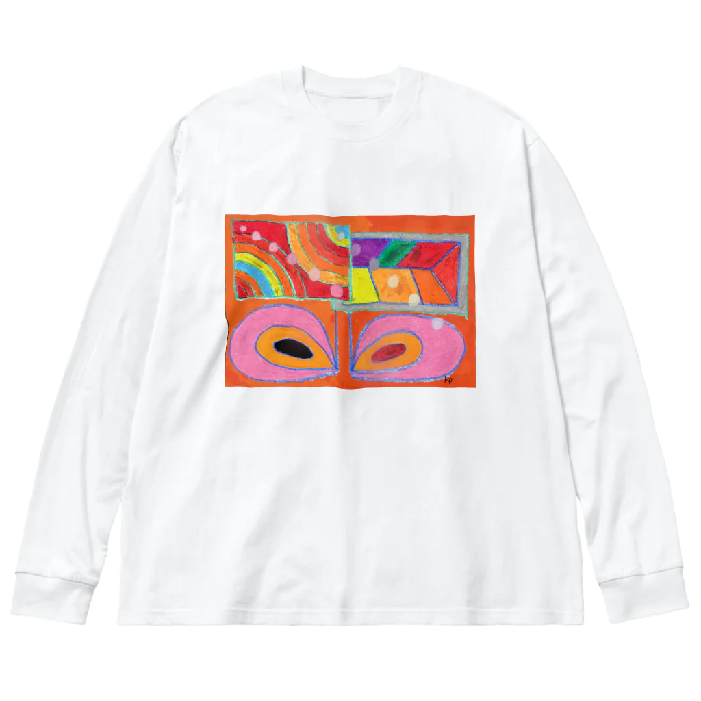 ぴくちゃー55の大好き Big Long Sleeve T-Shirt