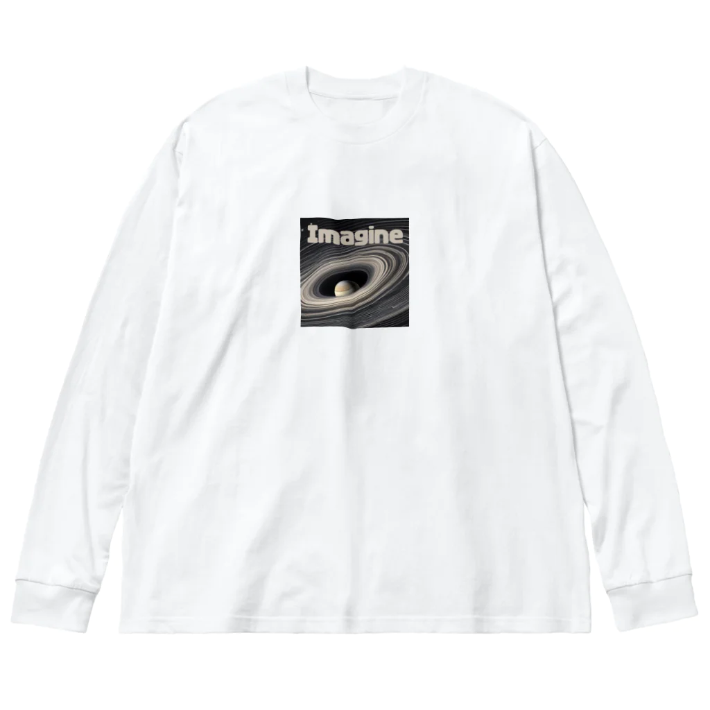 MOONのImagineシリーズ５ Big Long Sleeve T-Shirt