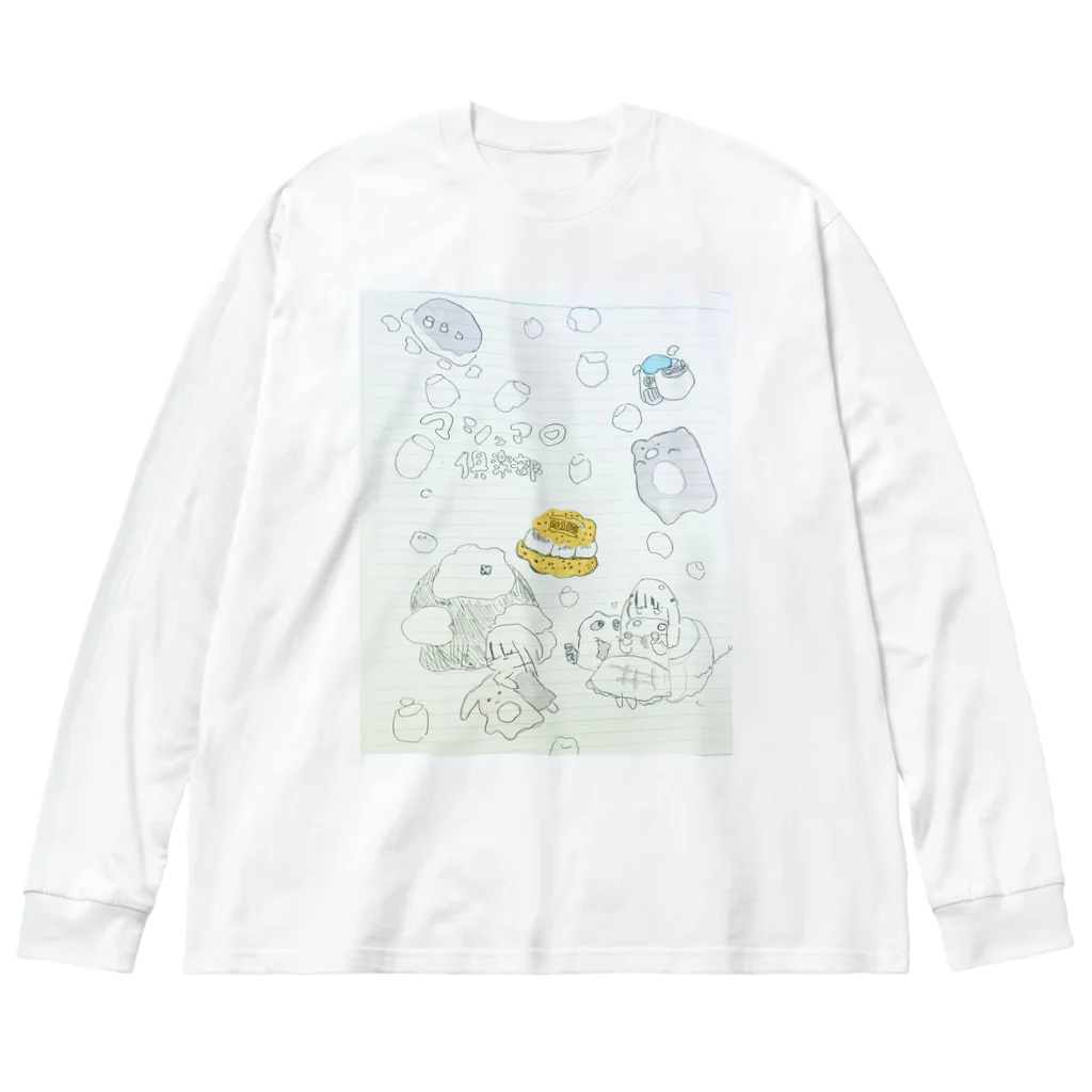 milk from mellow vanillaのあ。 ビッグシルエットロングスリーブTシャツ