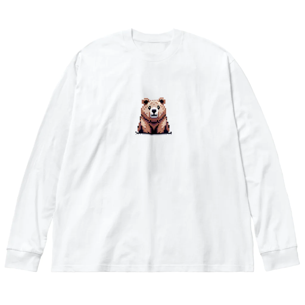 PiXΣLのbaird bear /type.1 ビッグシルエットロングスリーブTシャツ