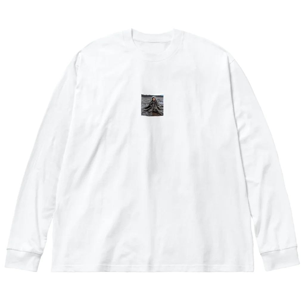 gabliel.の泥遊びをする子ども Big Long Sleeve T-Shirt