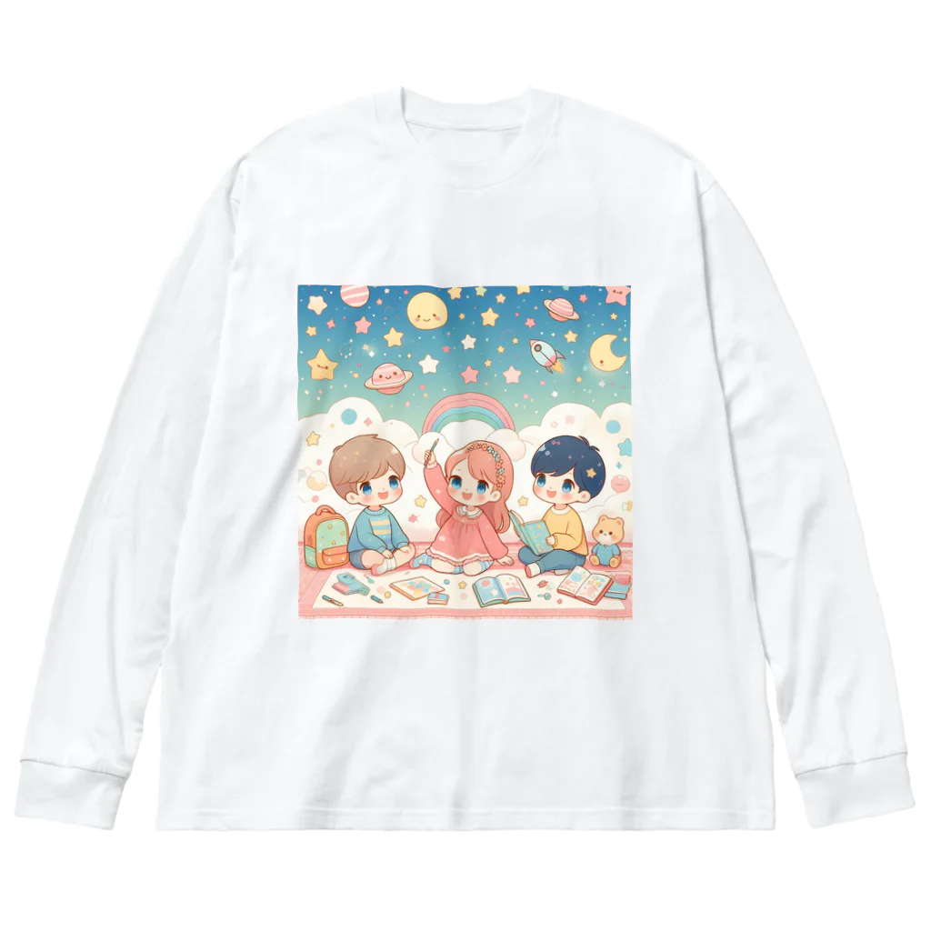 fujiの華の星の子たち Big Long Sleeve T-Shirt