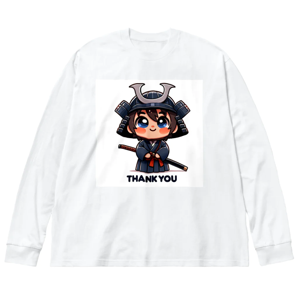 oosakanoojisannの子供侍シリーズ Big Long Sleeve T-Shirt