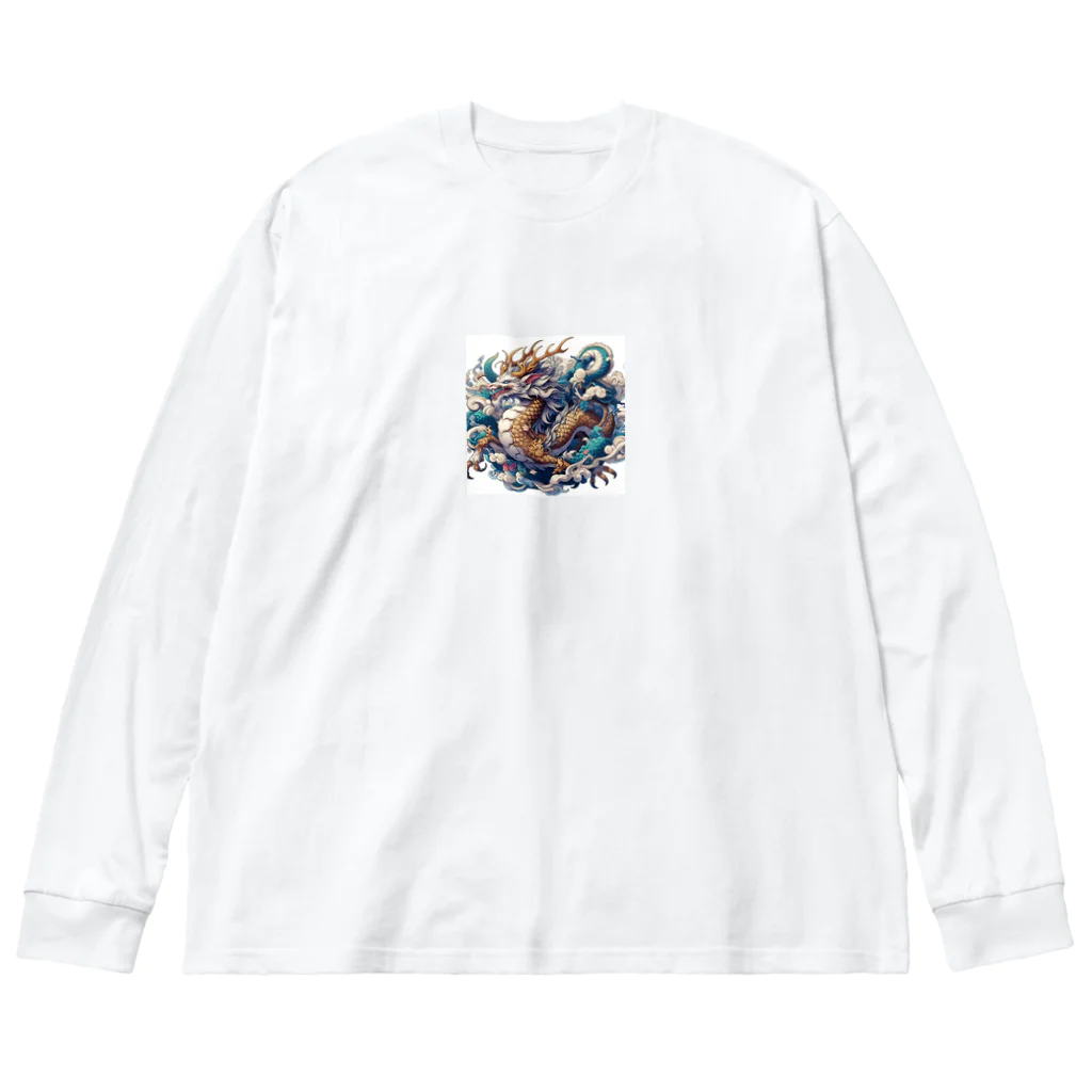 Lovers-chapelの【かっこいい麒麟が登場！】 Big Long Sleeve T-Shirt