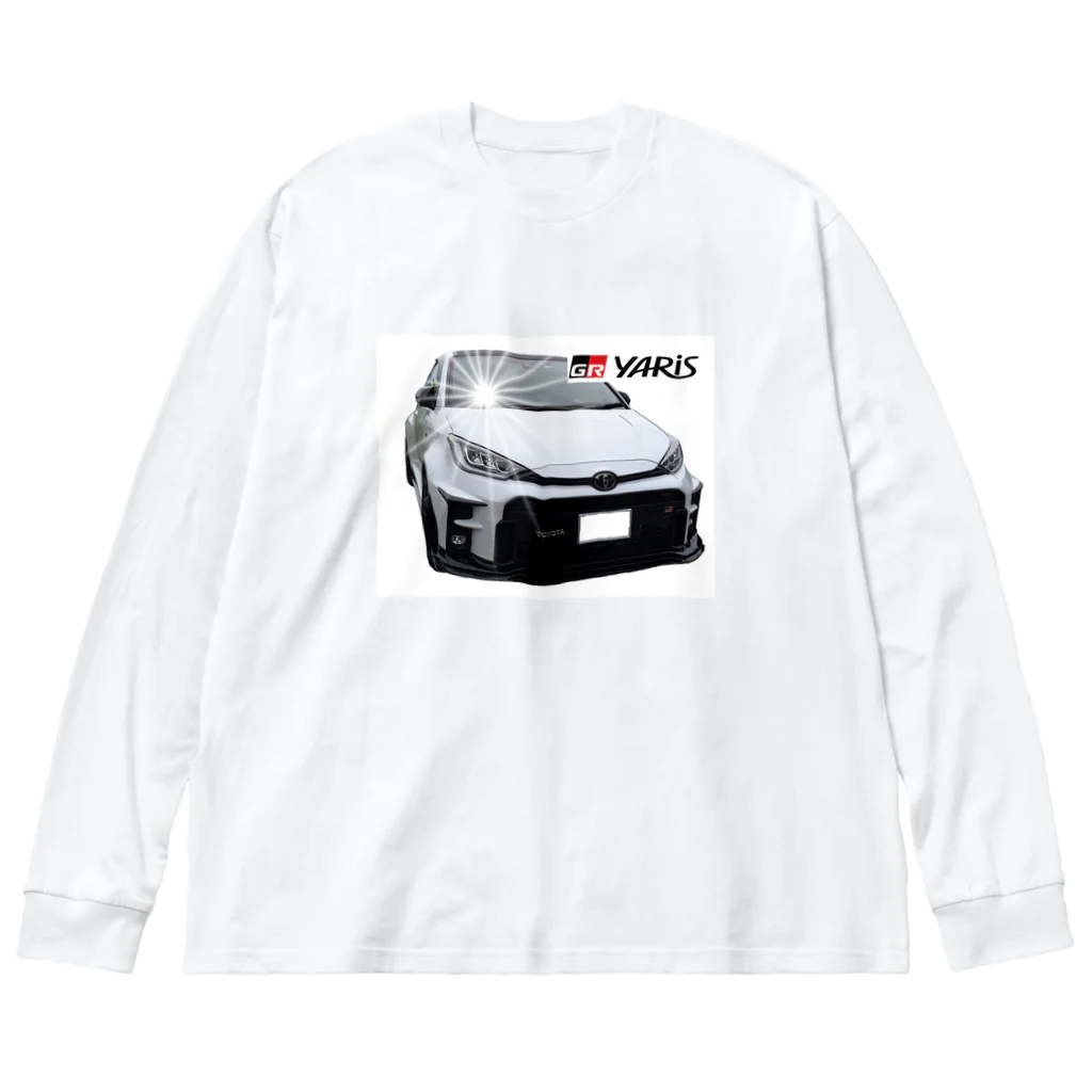 GRヤリスプリントグッズのTOYOTA 　GRヤリスのプリントグッズ Big Long Sleeve T-Shirt