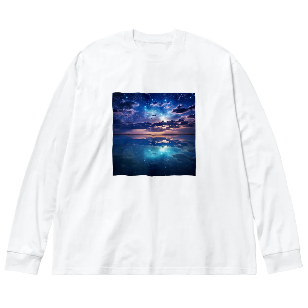 MargueriteのDream lake ビッグシルエットロングスリーブTシャツ