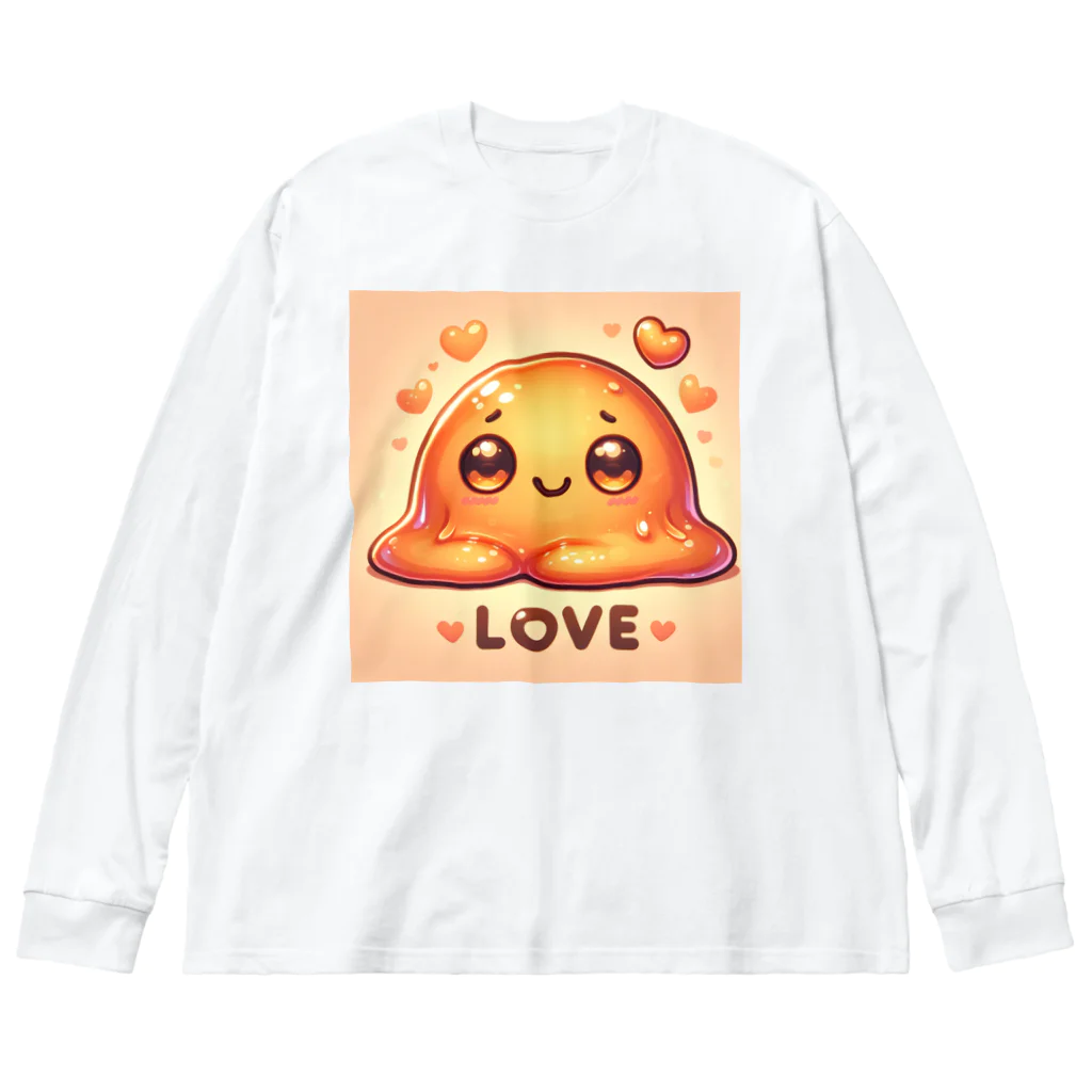 スライムショップのラブスライム Big Long Sleeve T-Shirt