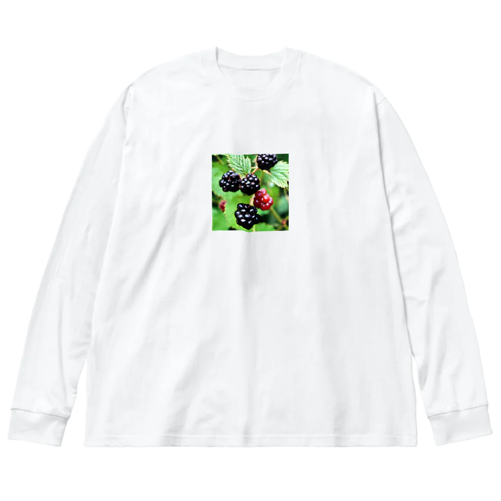 xwd28のあい　らぶ　ブラックベリー Big Long Sleeve T-Shirt