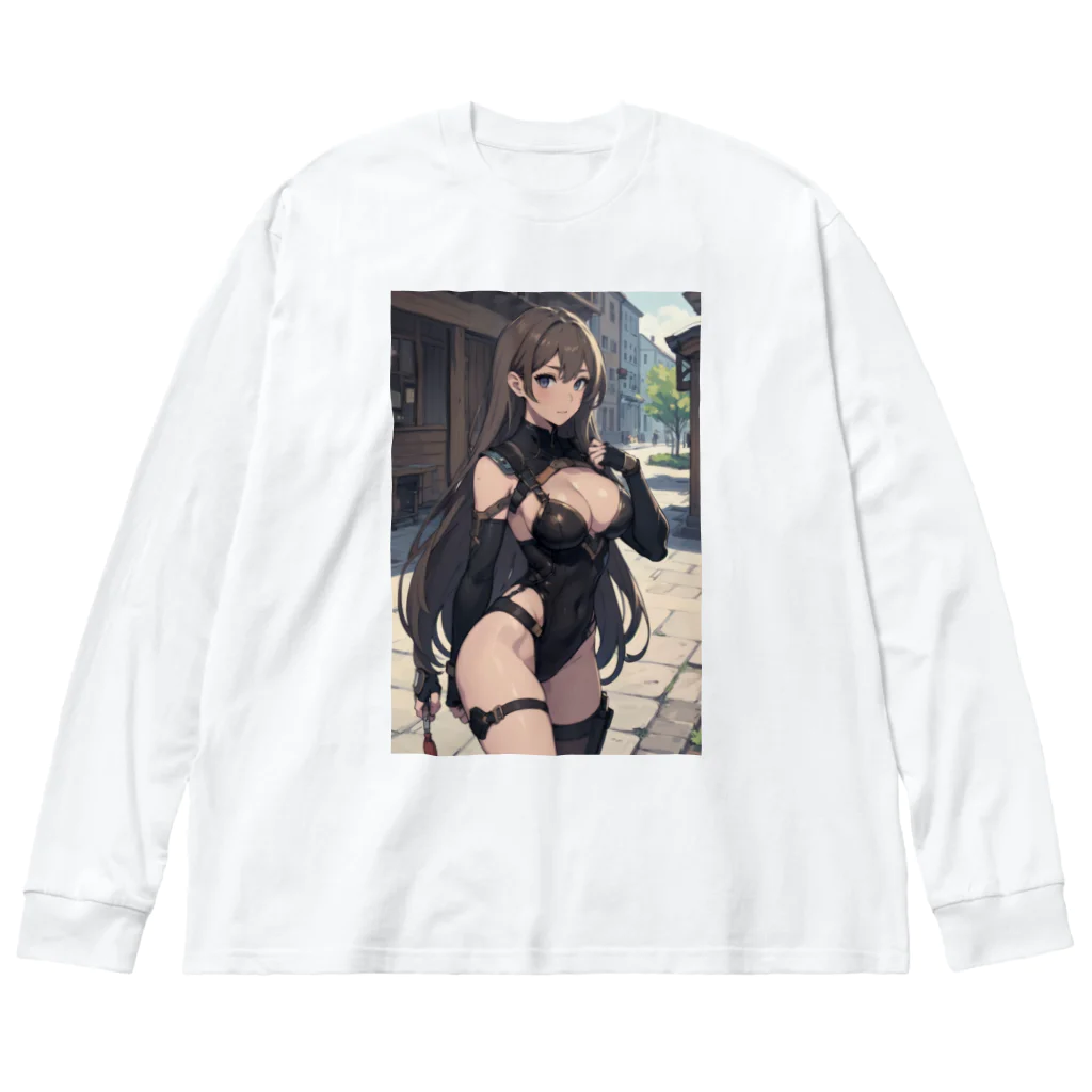 Mioキャンバスの夢工房　 の新たなる戦士の誕生 Big Long Sleeve T-Shirt