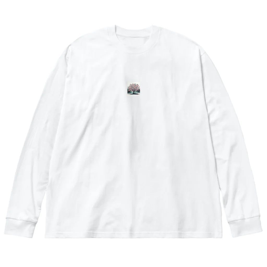 TTT8180の桜 Big Long Sleeve T-Shirt