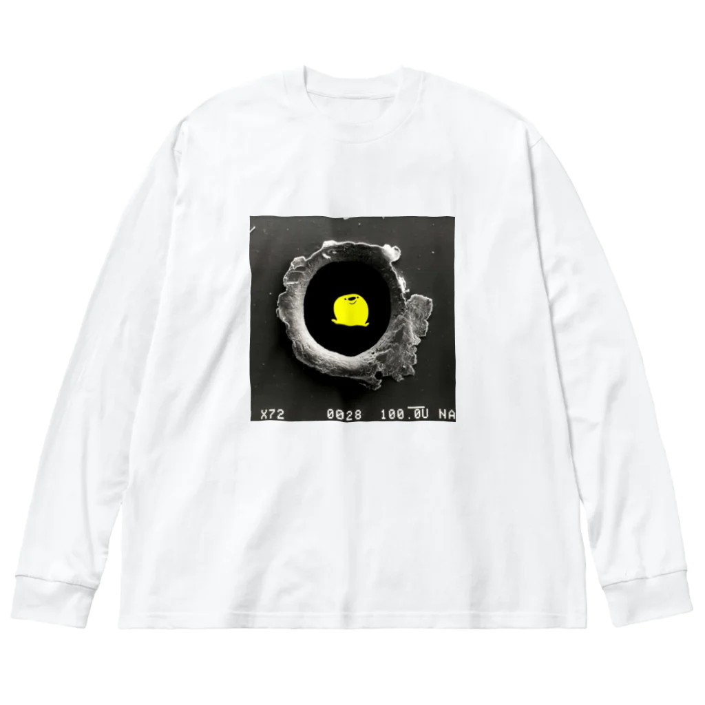 羽田ベースの弾痕deぽんぢ君 Big Long Sleeve T-Shirt