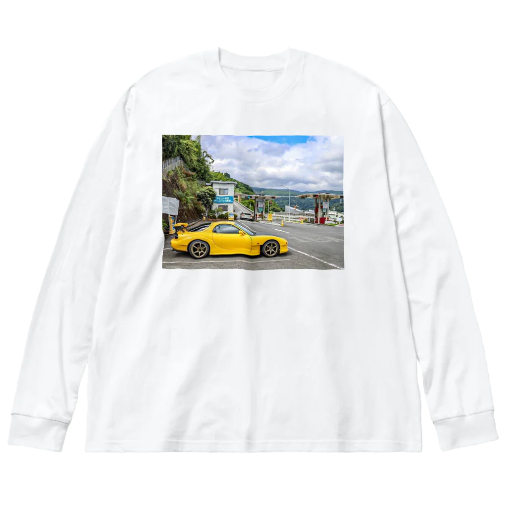 sanwa1650のイニシャルD仕様rx7 Big Long Sleeve T-Shirt