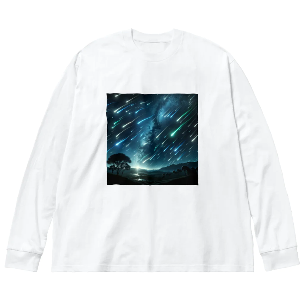 daruman77の流星群 Big Long Sleeve T-Shirt