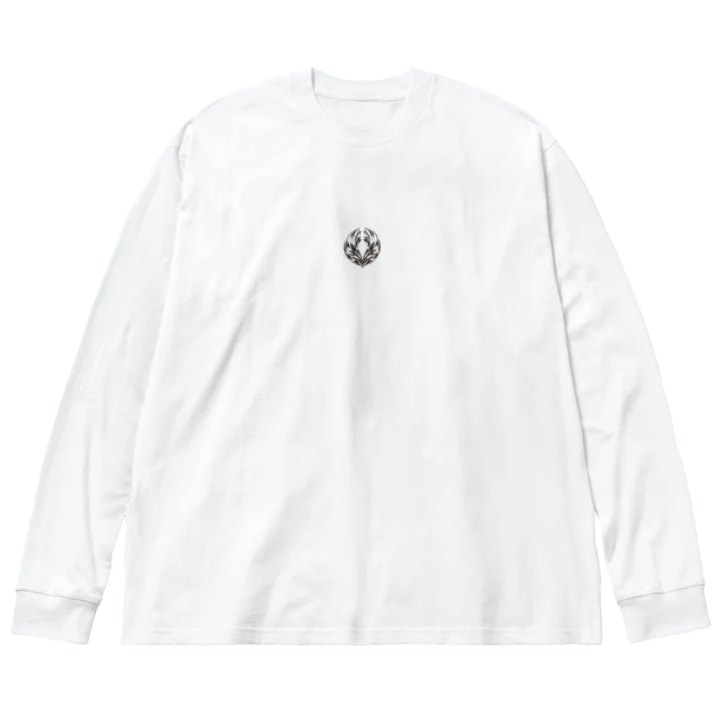 シルバーデザイン-幻影のオーロラブレード Big Long Sleeve T-Shirt
