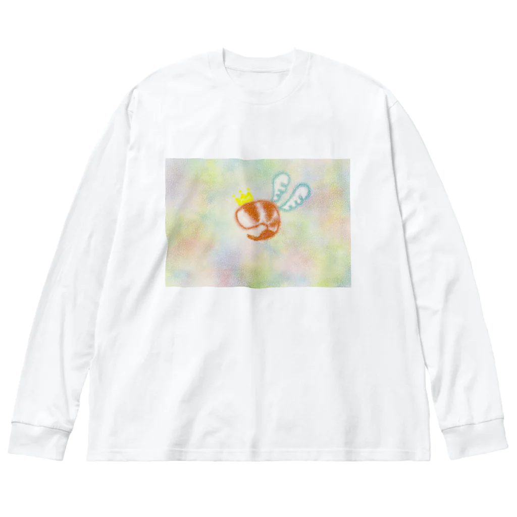 えび3尾のエビえんじぇるくん Big Long Sleeve T-Shirt