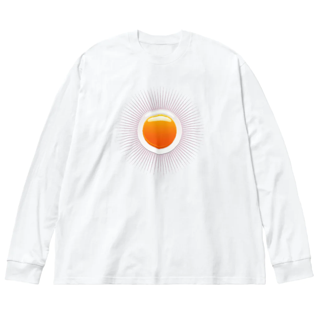 ファンシーTシャツ屋のシンプルな太陽デザイン Big Long Sleeve T-Shirt