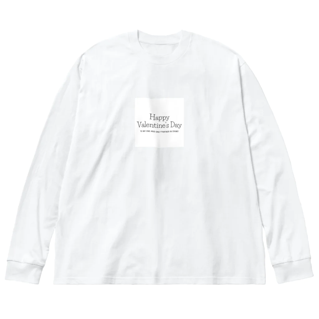 OUKIのバレンタイングッズ Big Long Sleeve T-Shirt