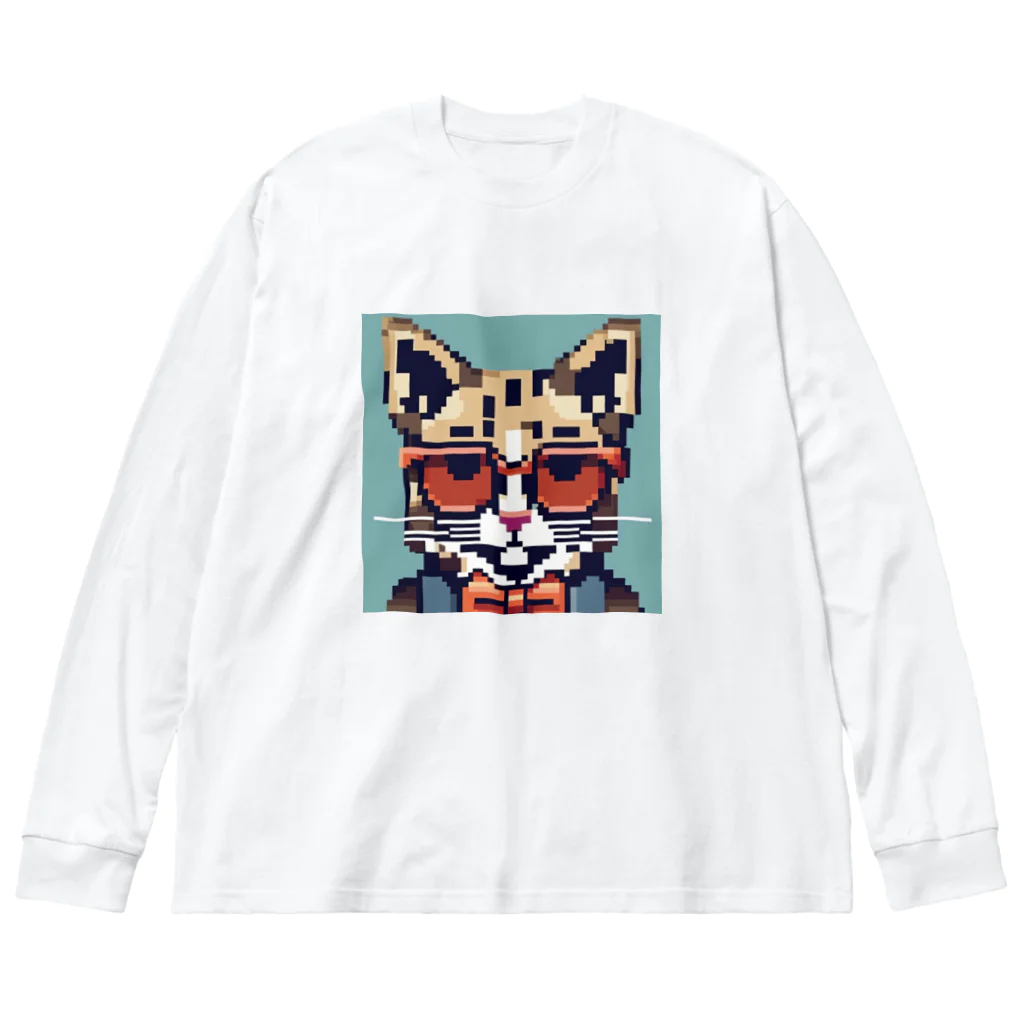 Walnut WhisperのSharp Cat Big Long Sleeve T-Shirt