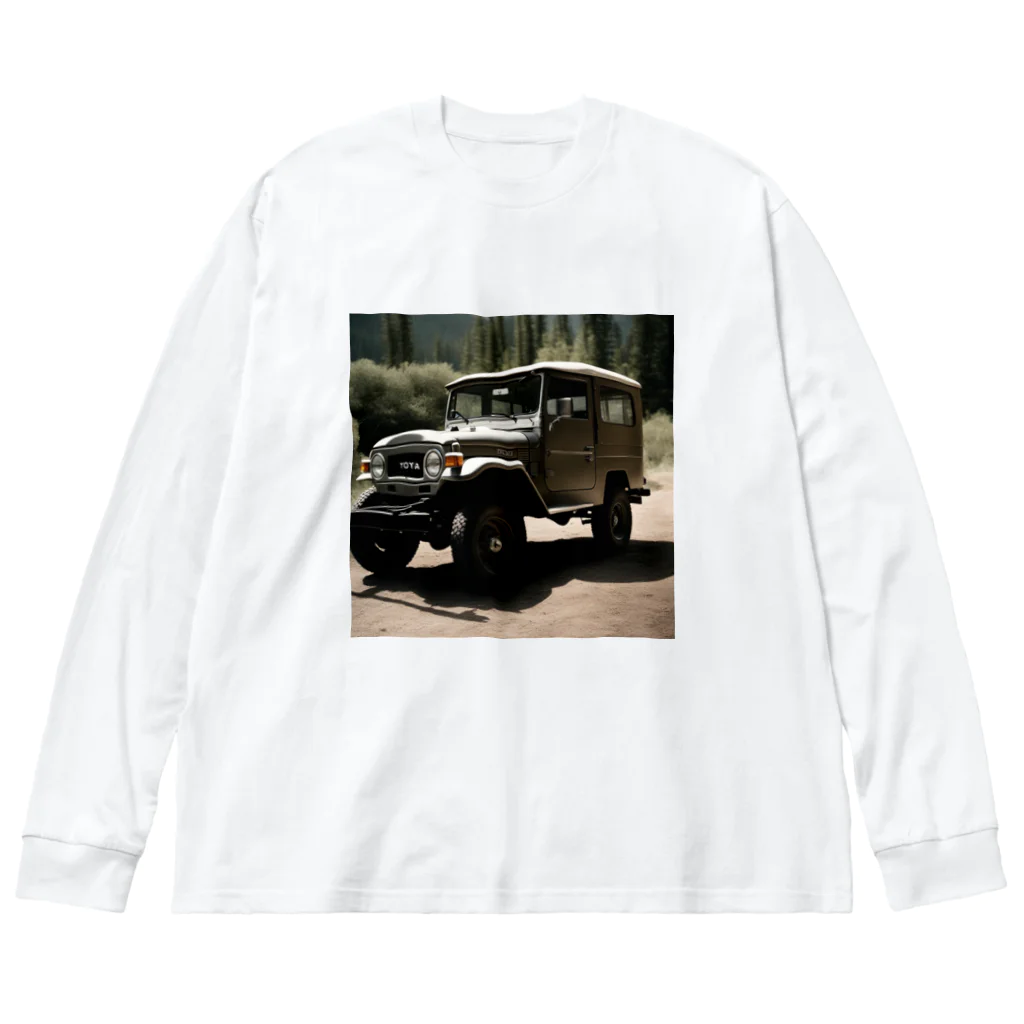 Vintage MotorVehicleのトヨタ・ランドクルーザー ビッグシルエットロングスリーブTシャツ