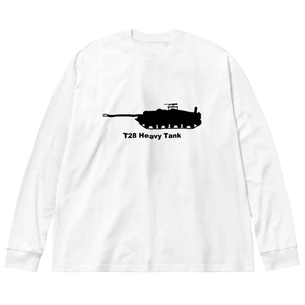 puikkoのT28重戦車 Big Long Sleeve T-Shirt